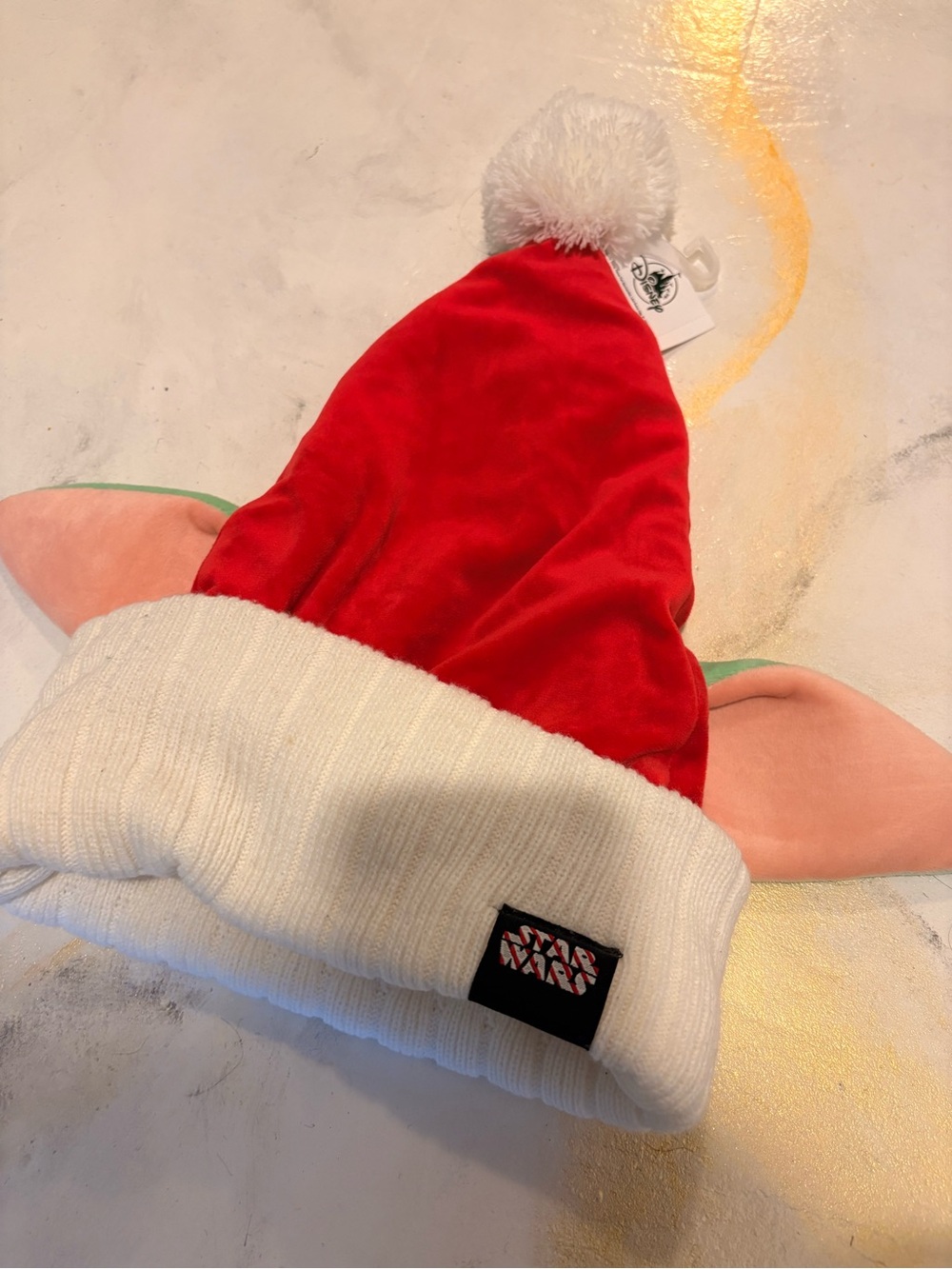 Disney Grogu Santa Star Wars Holiday Pom Beanie